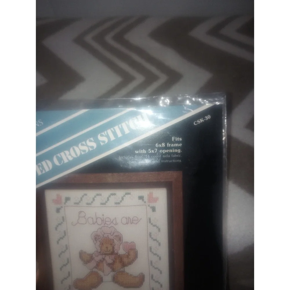 Counted Cross Stitch CSK-30 Banar Designs Babies NOS Sealed